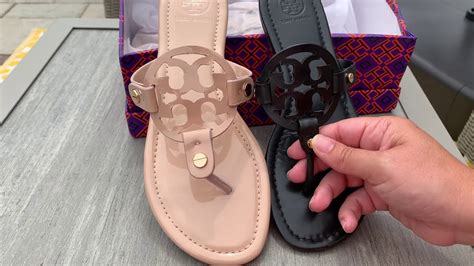 fake tory burch sandals vs real|tory burch inspired sandals.